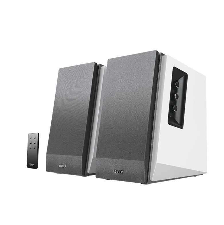 Edifier R1700BT White Silver All-in-one Bluetooth Bookshelf Speakers - Speakers, Headsets  Mic