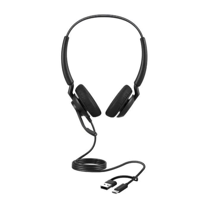 Jabra Engage 40 (Inline Link) MS Teams Dual USB-C/A Corded Headsets, Lightweight sturdy, Double... - Image 4