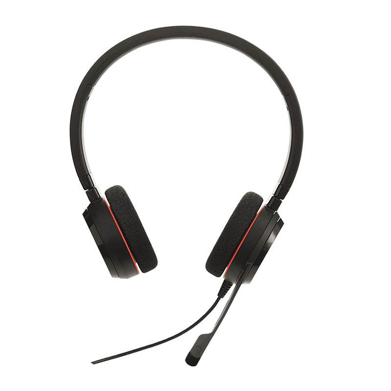 Jabra Evolve 20 SE UC Stereo USB-A Headset, Passive noise cancellation, Leatherette Ear Cushions, Easy Call Management, Plug-and-Play