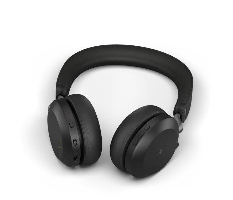 Jabra Evolve2 75 USB-A Link380a MS Stereo Stand Black, 8-Mic Technology, 36 Hours Battery Fast... - Image 4