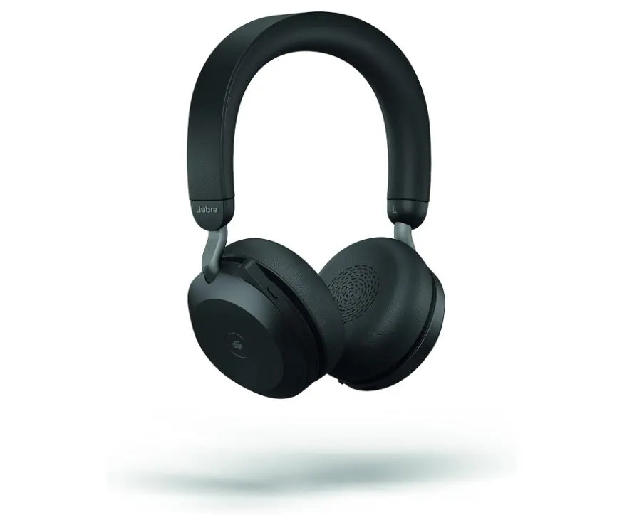 Jabra Evolve2 75 USB-C Link380a UC Stereo Black, 8-Mic Technology, 36 Hours Battery Fast Charge,... - Image 4
