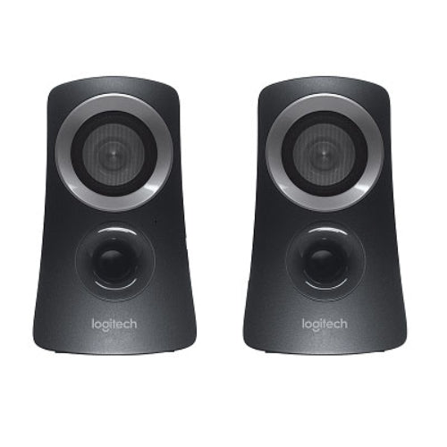 Logitech Z313 Speakers 2.1 2.1 Stereo,Compact Subwoofer Rich sound Simple setup Easy controls - Ideal for Notebook Laptop Desktop PC