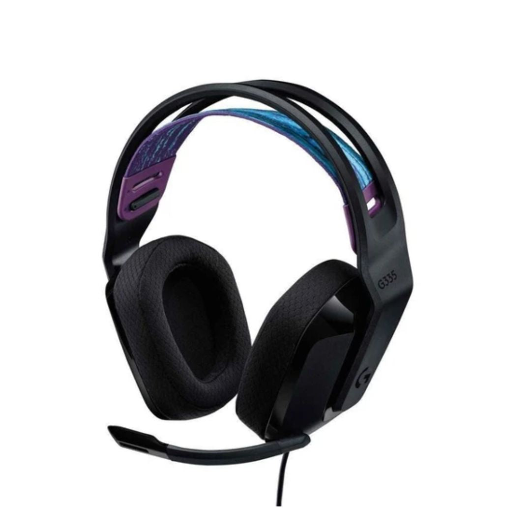 Logitech G335 Wired GAMING HEADSET Black - Speakers, Headsets Mic - Image 2