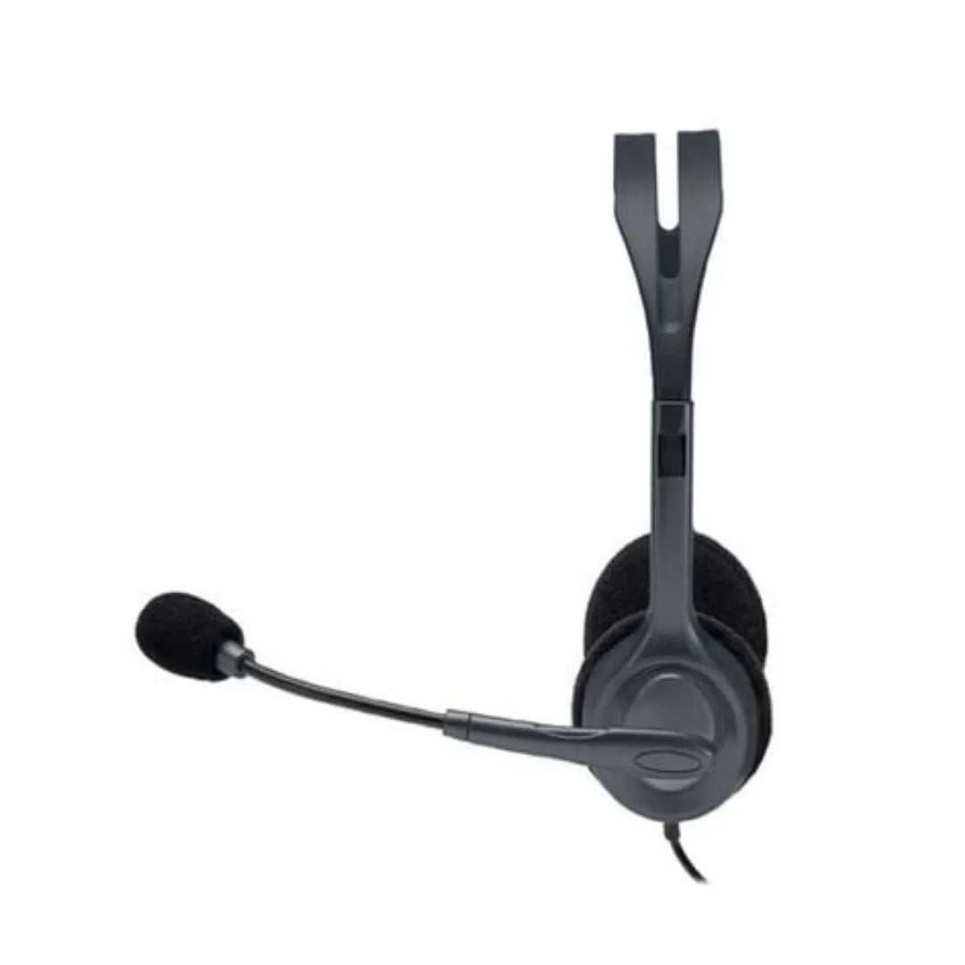 (LS) Logitech H111 Strereo Headset (Single 3.5mm Jack) Cable length: 7.71 ft (2.35 m) 2-Year Lim... - Image 3