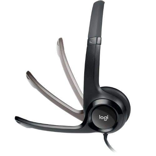 Logitech H390 USB Headset Adjustable,USB,2 Years Noise Cancelling Micophone Headphones In-line Au... - Image 4