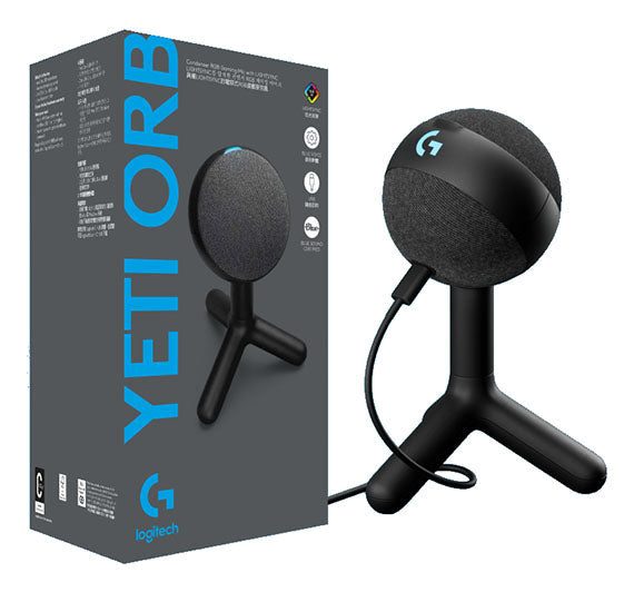 (LS)Logitech G Yeti Orb RGB Condenser Desktop Gaming Microphone USB-C to USB-A 2-Year Limited H... - Image 3