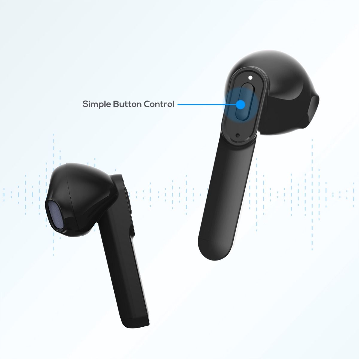 (LS)mbeat® E1 True Wireless Earbuds/Earphones - Up to 4hr Play time, 14hr Charge Case, Easy Pair Fully charging time 2 hours Additional play 14 hr