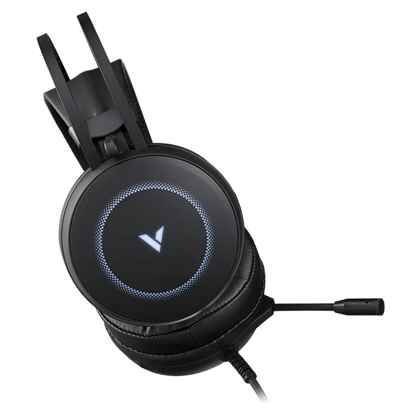RAPOO VH160 Headset 7.1 Surround Sound Stereo Headphone USB Microphone Breathing RGB LED Lightwei... - Image 4