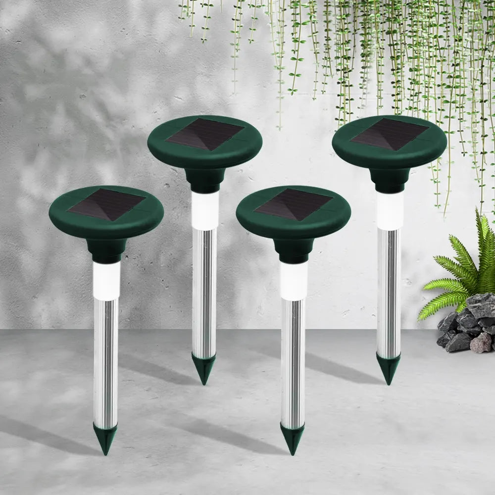 Gardeon 4X Solar LED Snake Repeller Pulse Plus Ultrasonic Pest Rodent Repellent - Image 8