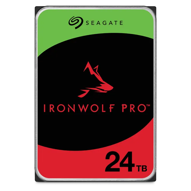 Seagate IronWolf Pro Int 24TB SATA HDD - Hard Disk Drives - 3.5in