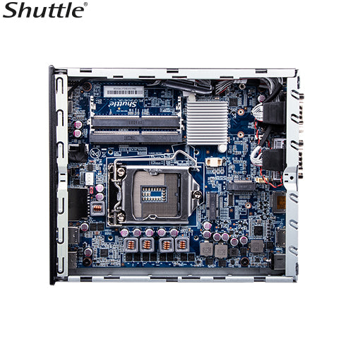 Shuttle DH610 Slim Mini PC 1L Barebone - Intel 12th/13th/14th Gen , 2xDDR4, 2.5' HDD/SSD bay, 2xL... - Image 3
