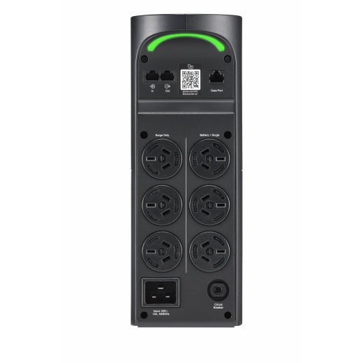 APC Back-UPS Pro Gaming UPS 2200VA/1320W, Tower, 230V, Midnight (Black) - UPS Power Board - Image 2