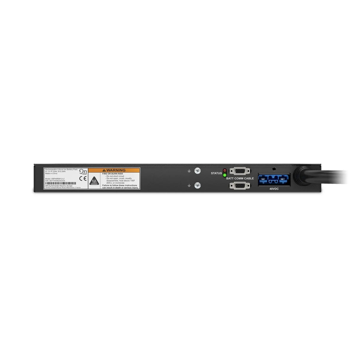 APC Smart-UPS Online 48V External Battery Pack, 1U RM, Lithium Ion Battery - UPS Power Board - Image 3