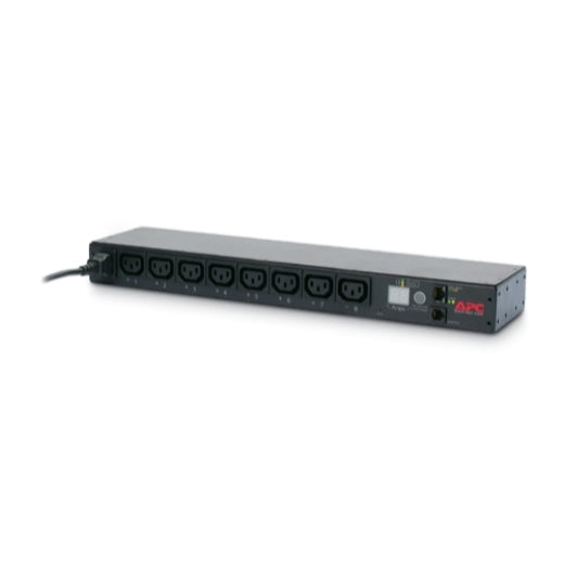 APC Netshelter Switched Rack PDU, 1U, 230V/10A C14 Cord Input, 8x IEC C13 Outlets - Data Racks  A...