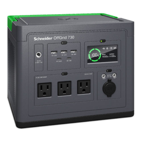 APC OffGrid Portable Power Station 730, 738Wh Lithium-ion, LCD, 2 AS3112 Australian outlets, Sine... - Image 3