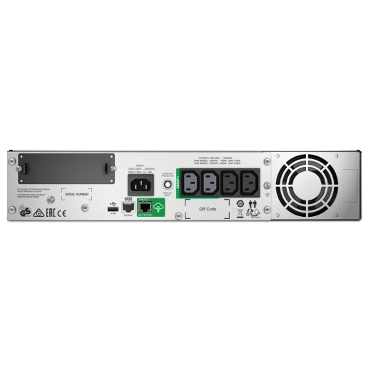 APC Smart-UPS 1000VA/700W Line Interactive UPS, 2U Rackmount, 230V/10A Input, 4x IEC C13 Outlets,... - Image 3