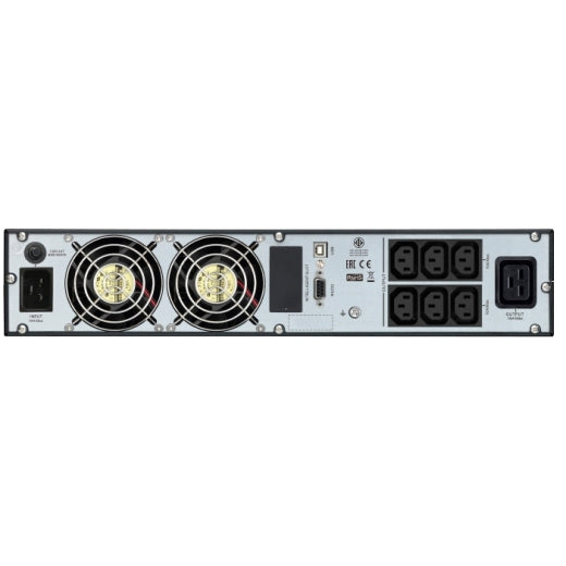 APC Easy UPS 3000VA/2400W Online UPS, 2U Rackmount, 230V/16A Input, 1x IEC C19 6x IEC C13 Outlets... - Image 3