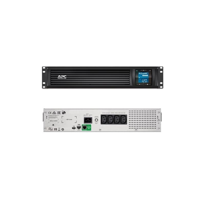 APC Smart-UPS C, Line Interactive, 1500VA, Rackmount 2U, 230V, 4x IEC C13 outlets, SmartConnect port, AVR, Graphic LCD