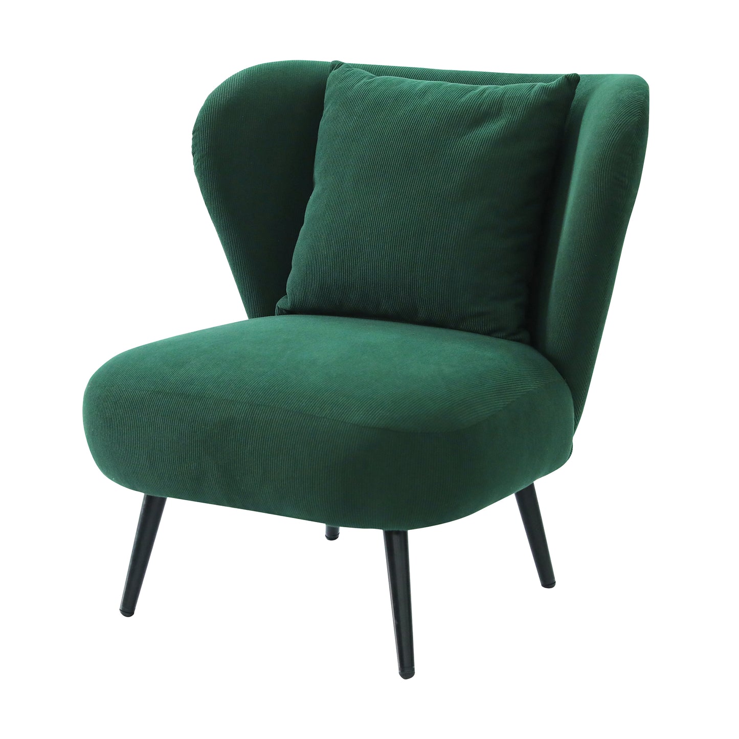 Artiss Armchair Accent Chair Lounge Tub Sofa Couch Corduroy Velvet Green - Image 7