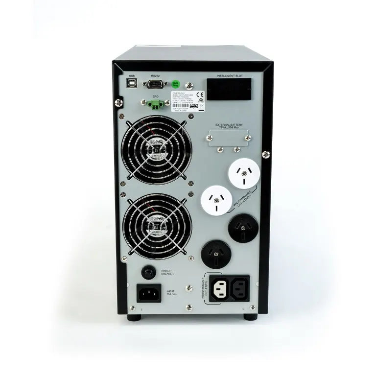 PowerShield Centurion Tower UPS 2000VA/1800W, 10A input, 4 AUS sockets, 10A, C13 x 2, 2-year warr... - Image 2
