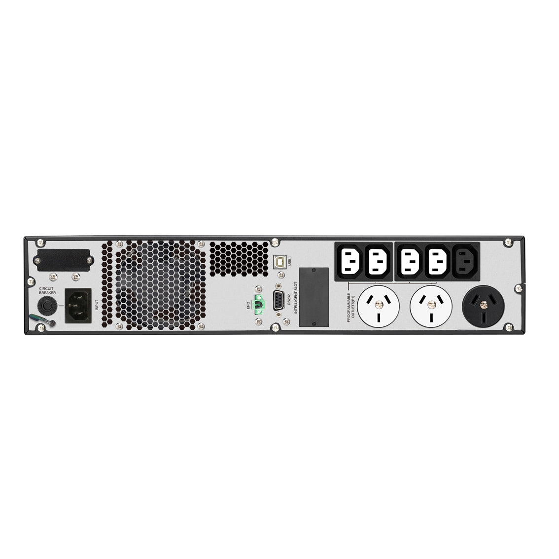 PowerShield Commander RT 2000VA/1800W, 10A input, hot-swappable batteries, 3 AUS sockets, 10A, C1... - Image 2