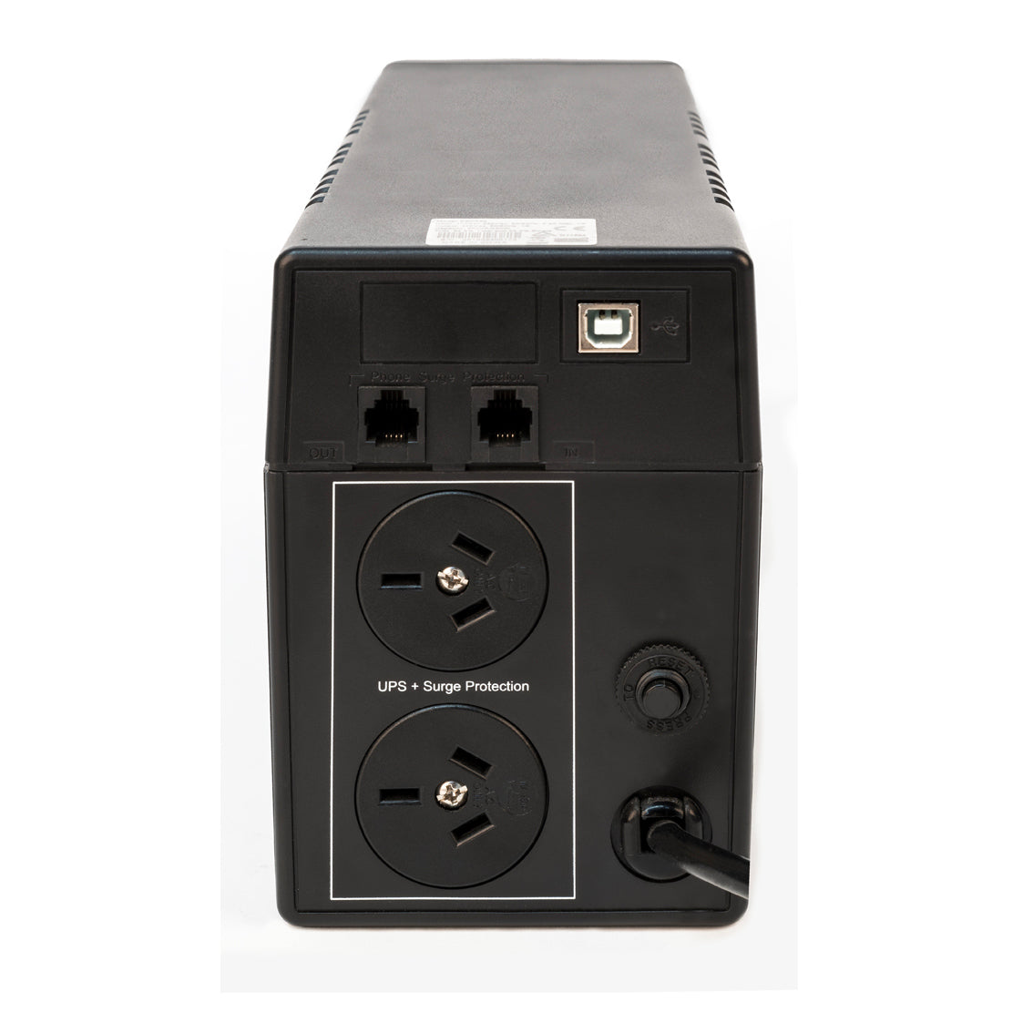 PowerShield Defender 650VA/390W UPS, AVR, LCD display, 2 AU outlets, user-replaceable batteries,... - Image 2
