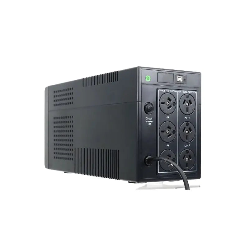 PowerShield Defender 2000VA/1200W UPS, AVR, LCD display, 6 AUS sockets, user-replaceable batterie... - Image 4