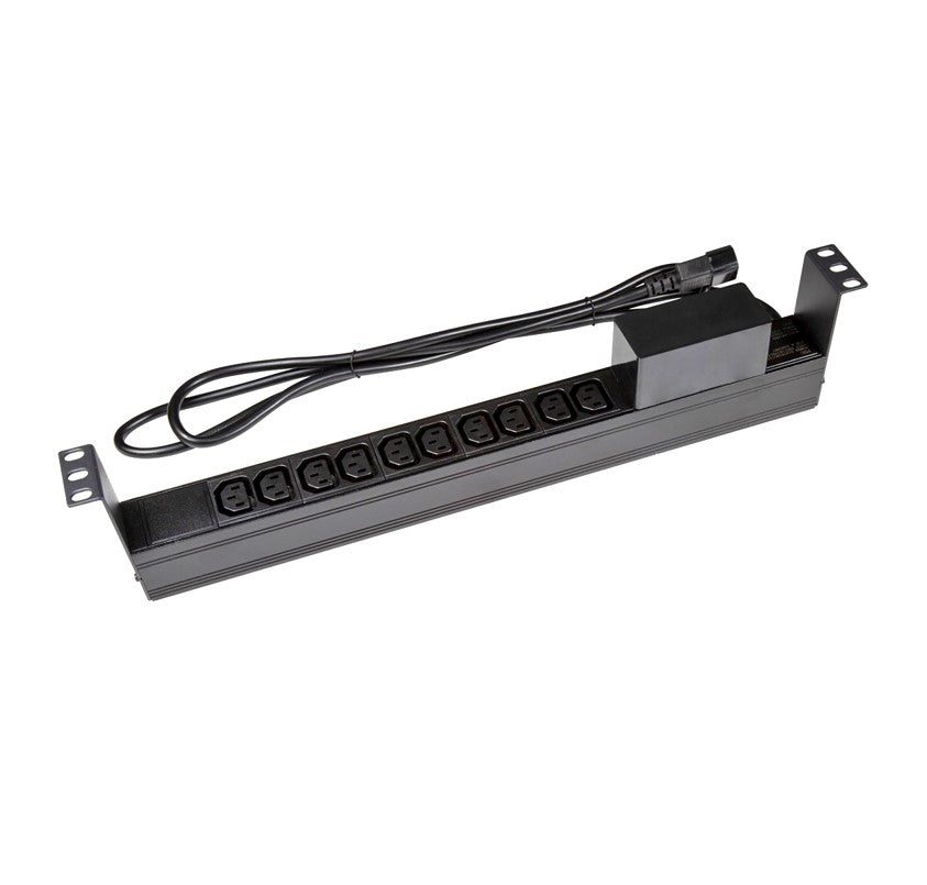 PowerShield Horizontal PDU with IEC C20 Input, 8 x C13, 2 x C19 outlets, provides reliable power...