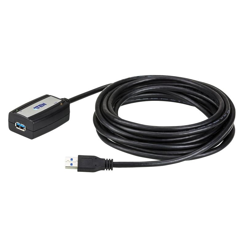 Aten 1 Port USB 3.0 5m Active Extension Cable - USB, Bluetooth IEEE