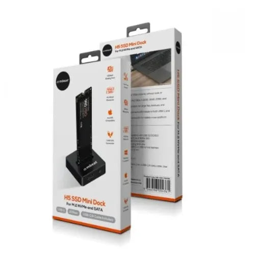 mbeat H5 SSD Mini Dock For M.2 NVMe and SATA - Hard Drives - External - Image 2