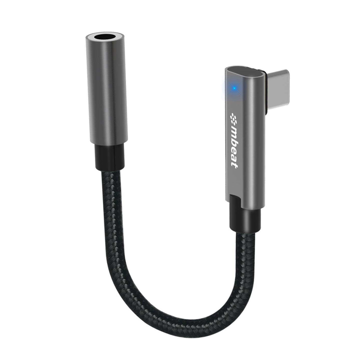 (LS)mbeat® Elite USB-C to 3.5mm Audio Adapter - Add Headphone Audio Jack to USB-C Computers, Laptops, Notebooks, Tablets, Smartphones - Space Grey