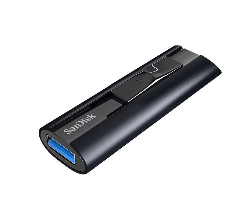 SanDisk 128GB Extreme Pro USB3.1 Solid State Flash Drive CZ880 Black 420MB/s Lifetime Lifetime Wa... - Image 2