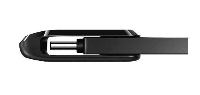 SanDisk 512GB Ultra Dual Drive Go 2-in-1 USB-C USB-A Flash Drive Memory Stick 150MB/s USB3.1 Type-C Swivel for Android Smartphones Tablets Macs PCs