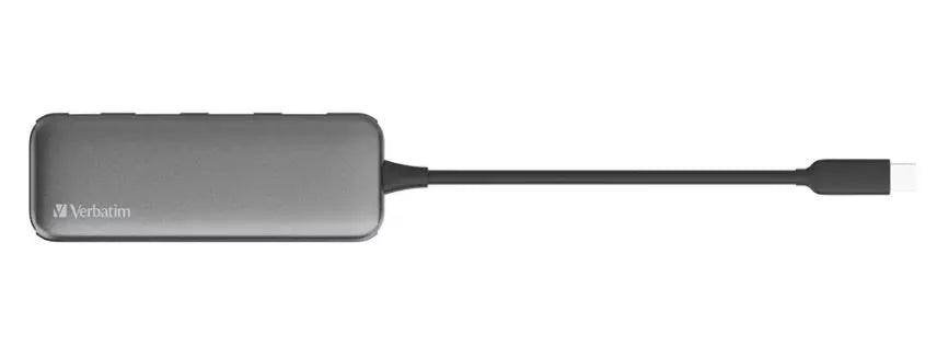 Verbatim USB-C Hub with 2 x USB-A 3.2 Gen 1 supports up to 5Gbps data transfer, 1 x USB-C support... - Image 4