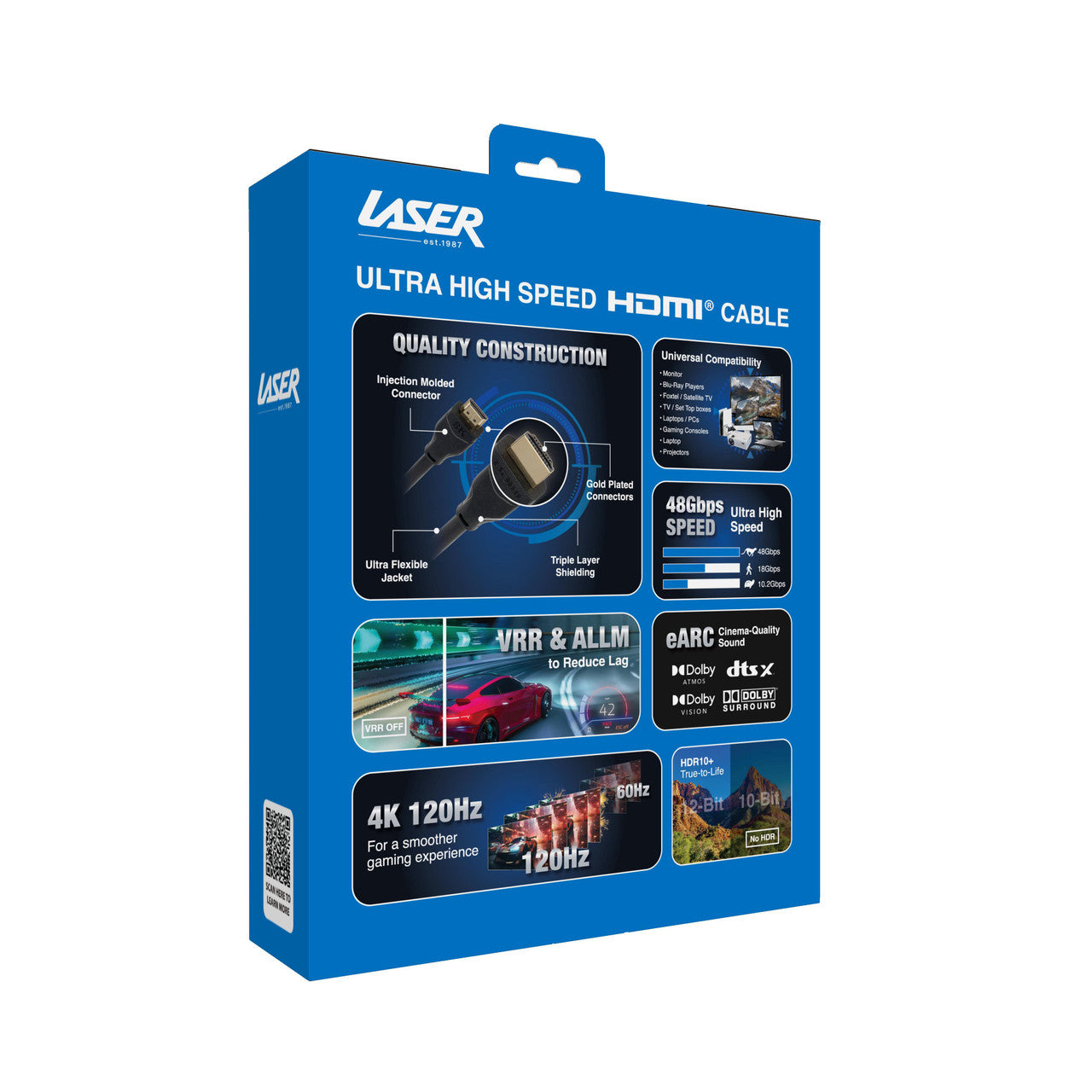 Laser Ultra High Speed HDMI Cable 8K 5M - Image 9