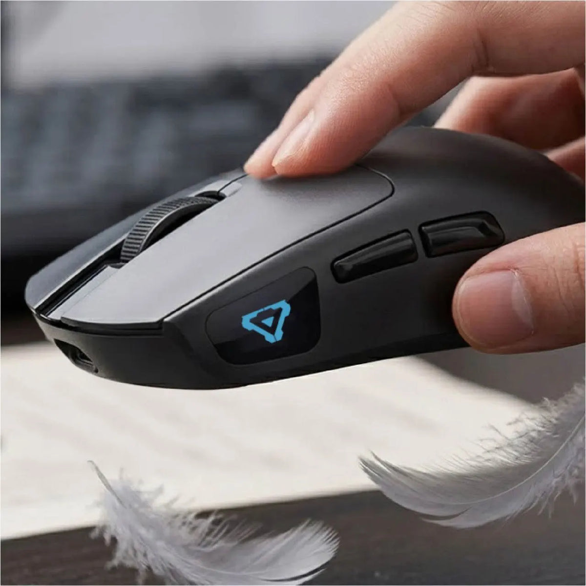 Wireless Gaming Mouse 7200 DPI - Black - Image 9