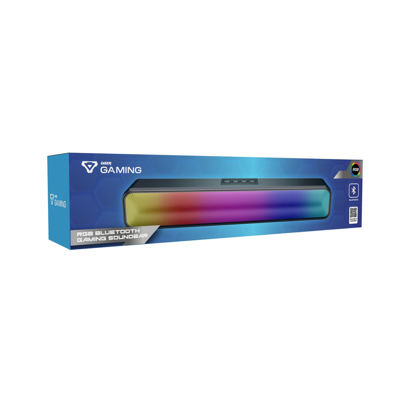 Laser RGB Bluetooth Gaming Soundbar Black - Image 9