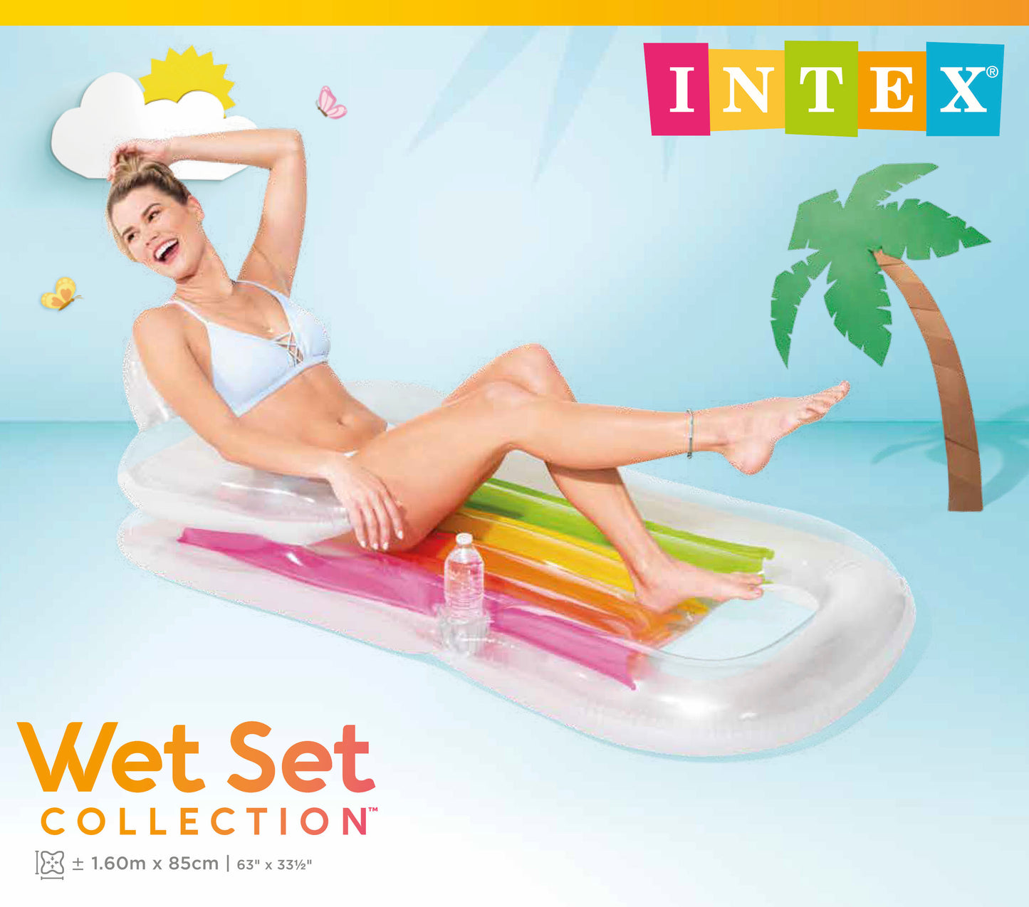 Intex King Kool Inflatable Pool Lounge 58802 - Image 8