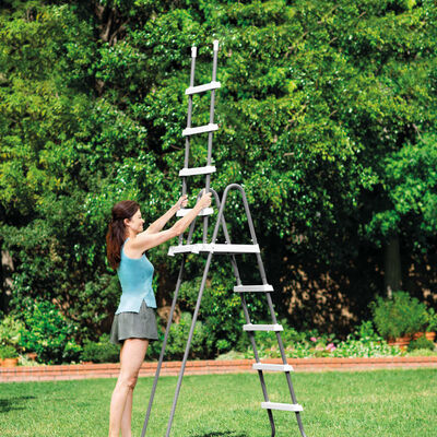 Intex Pool Ladder with Removable Steps for 122cm (48") Wall Height Pools 28076 - Image 3