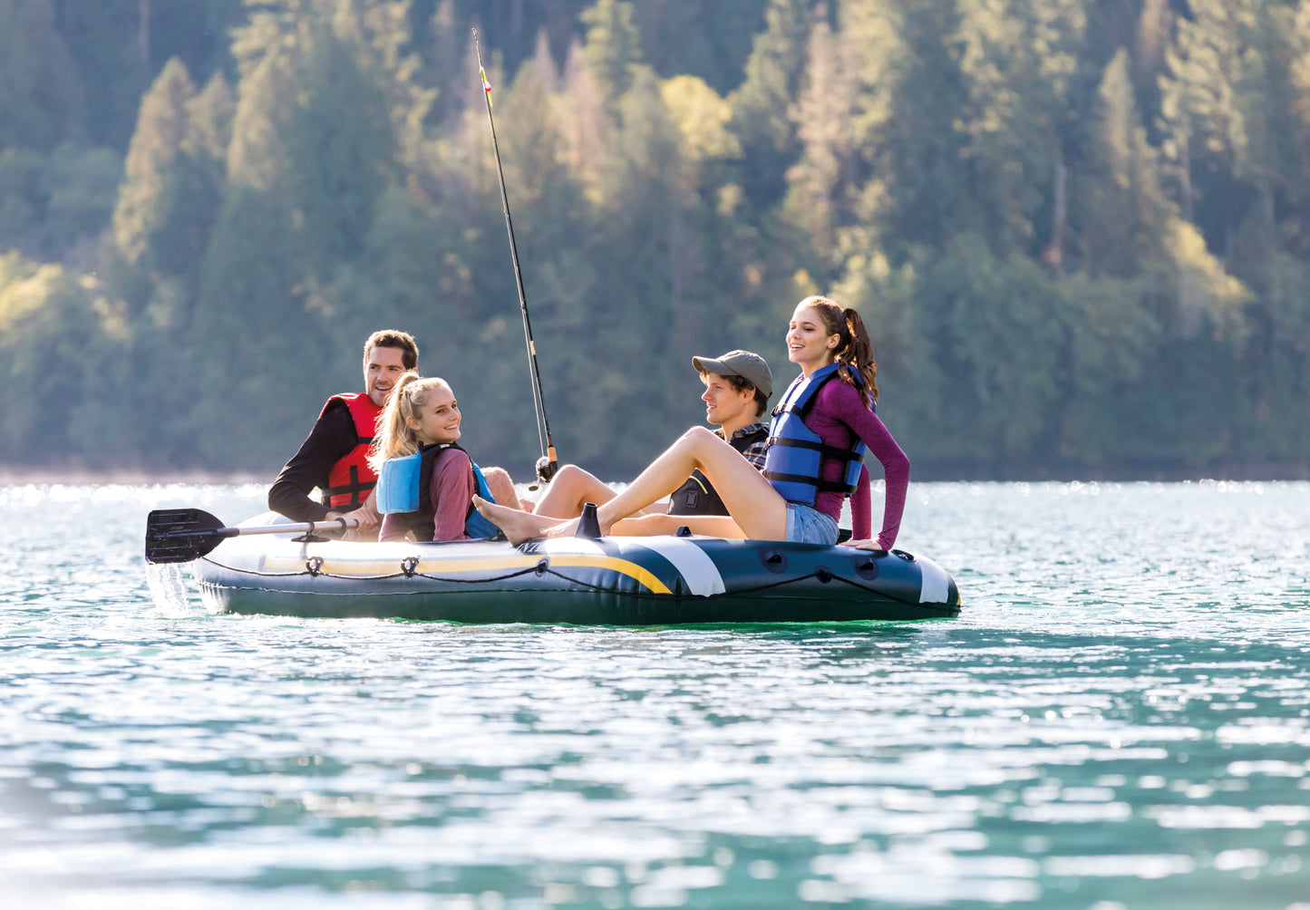 Intex Seahawk 4 Boat Set 68351 - Image 9