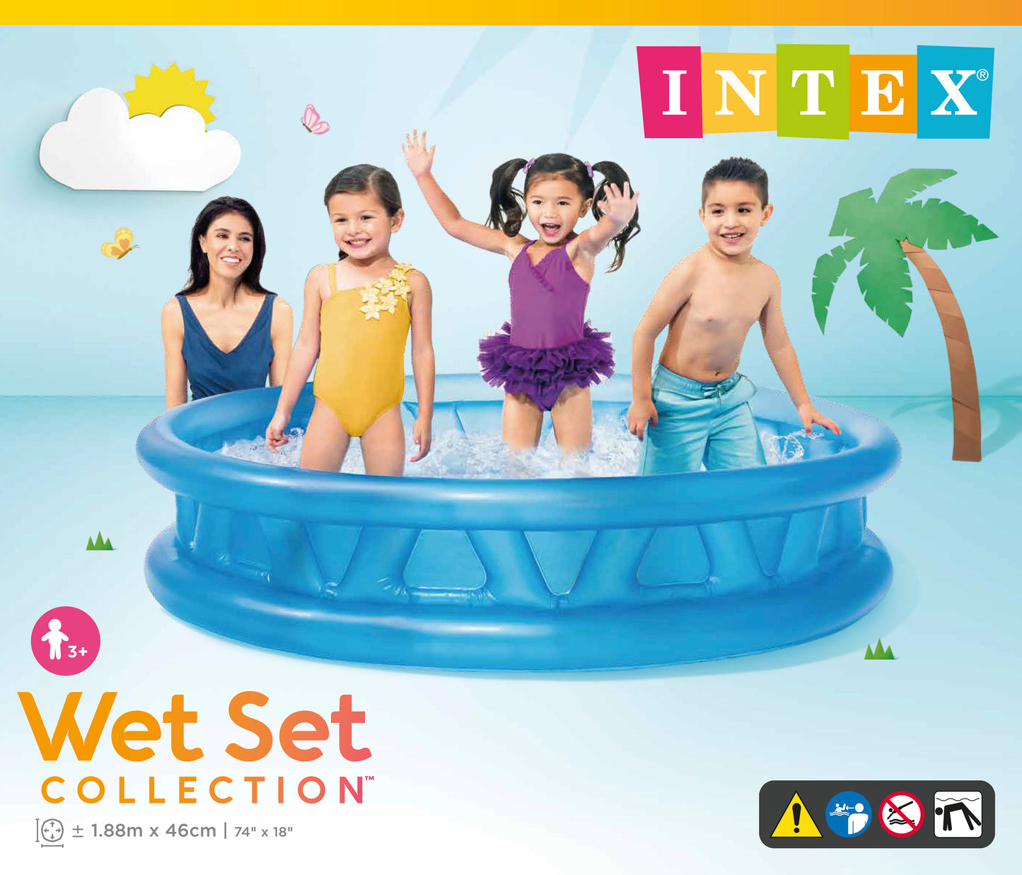 Intex Soft Side Inflatable Pool 58431 - Image 4