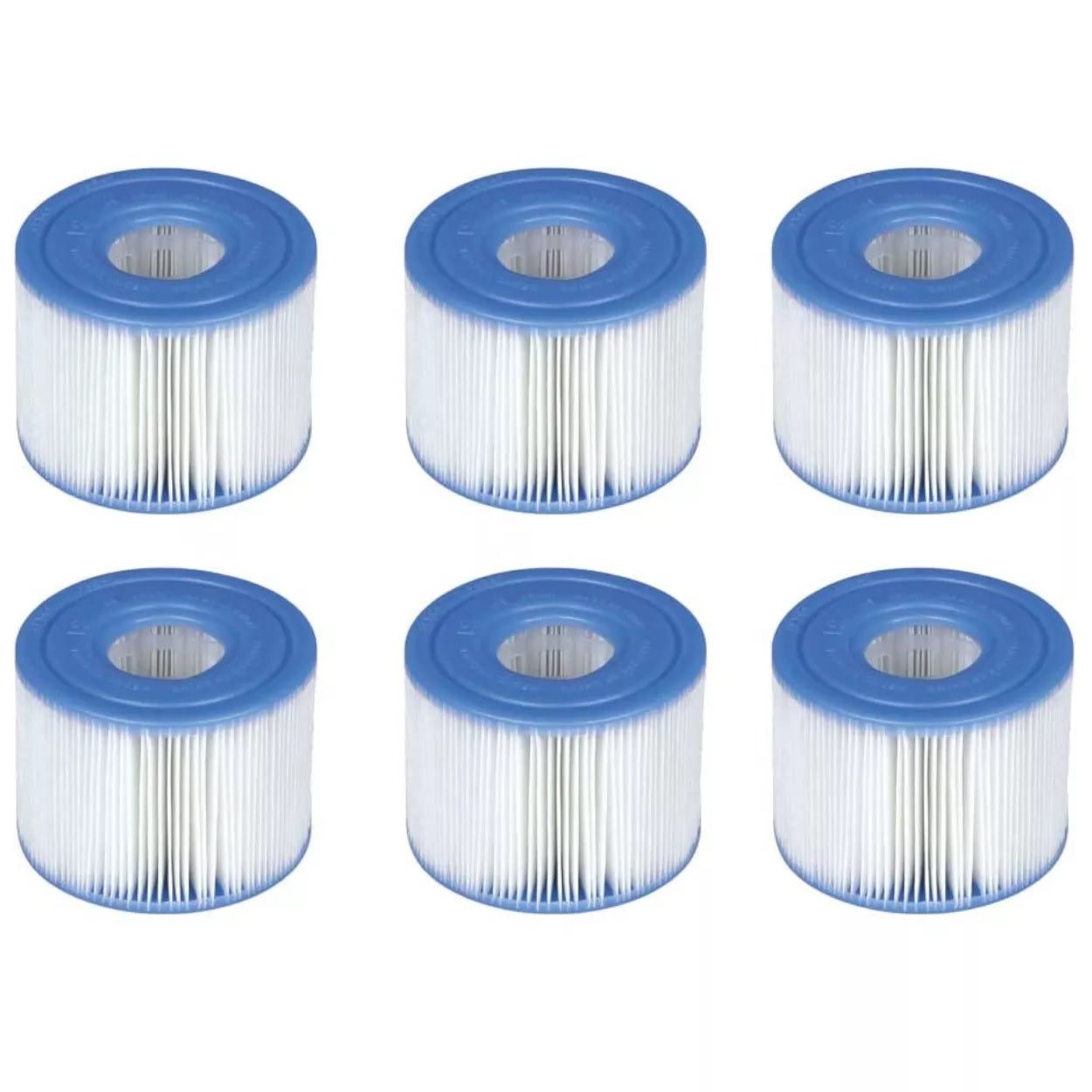 Intex Spa S1 Replacement Filter Cartridges 6 Pack 29011 - Image 3