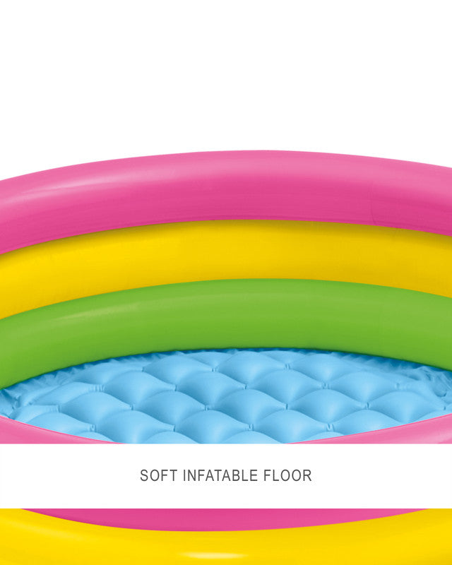 Intex Sunset Glow Kiddie Pool 86cm x 25cm - 58924 - Image 5