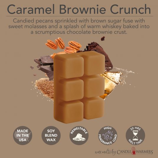 Caramel Brownie Crunch Classic Wax Melts 2.5oz - Image 3