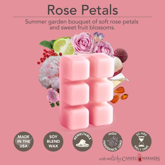 Rose Petals Classic Wax Melts 2.5oz - Image 3
