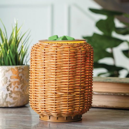 Wicker Lantern Illumination Warmer - Image 2