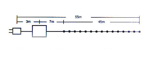 Samland 55M Long 500 LED Fairy Rope Christmas Light in Ultra White - Image 2