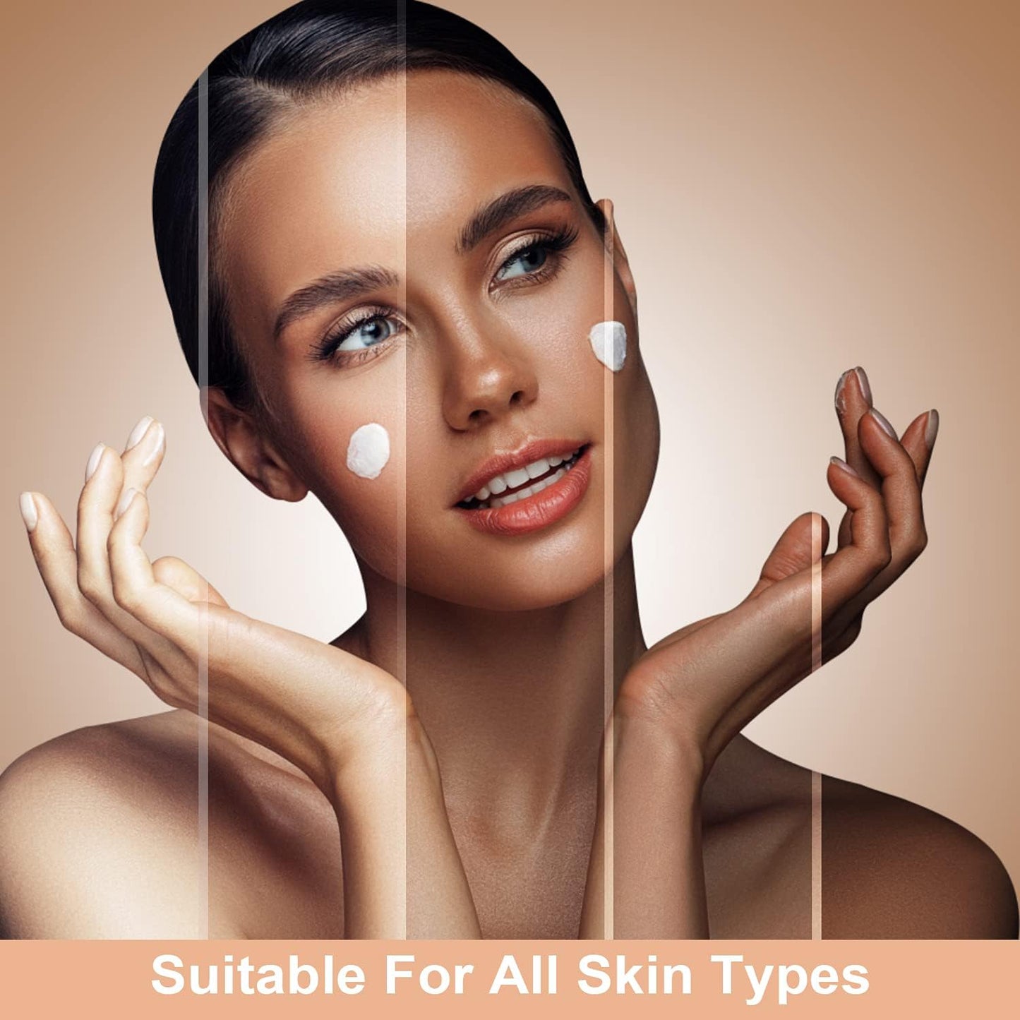 ReviGLam TLM Colour Changing Liquid Foundation Hides Wrinkles & Lines, BB Cream Makeup Base Concealer Cover Moisturizing Fluid for all Skin Tone SPF15, Pack of 1 - Image 6