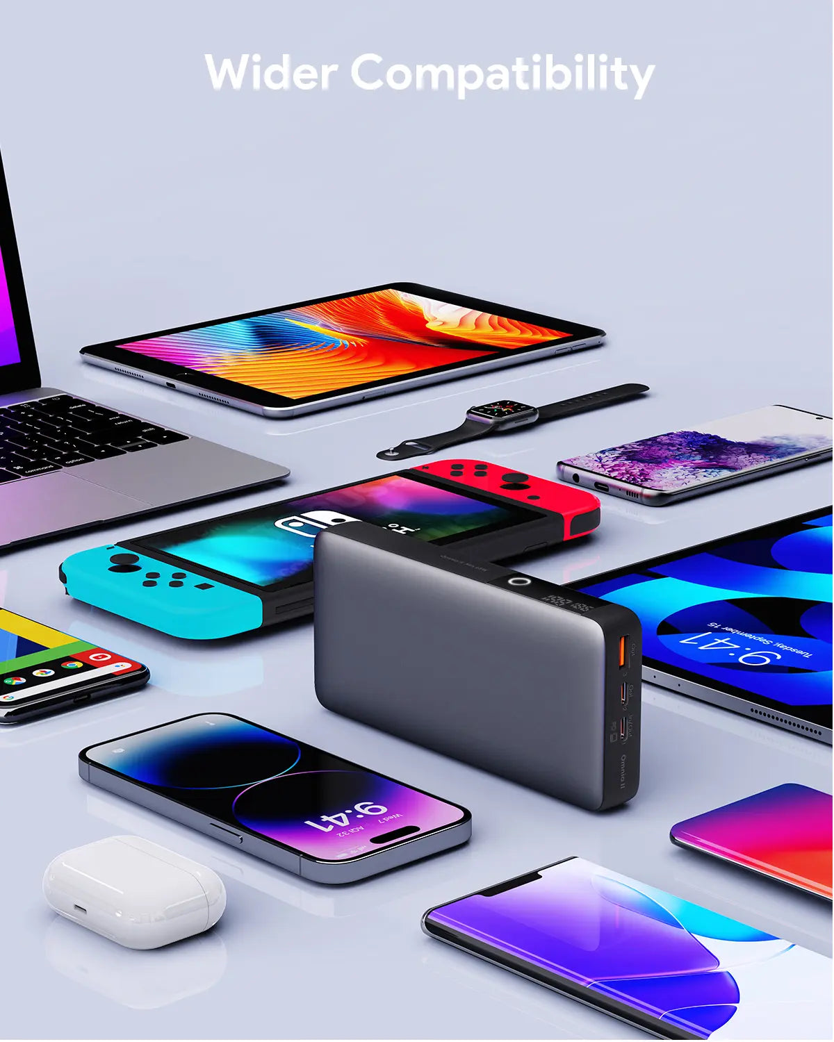 Aukey Sprint X 20K 65W 20000mAh Portable Power Bank with PD3.0 (PB-Y43) - Image 8