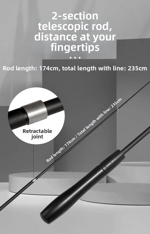 pet products Interactive LED telescopic pole cat teaser stick - Image 7